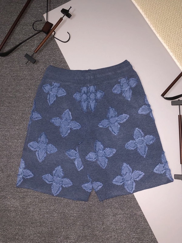 ブランドハーフパンツ素材ディテール